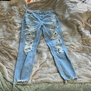 American eagle ripped jeans